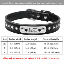 Load image into Gallery viewer, Personalized Leather Collar

