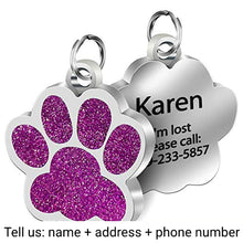 Load image into Gallery viewer, Personalized Engraved Pet Collar
